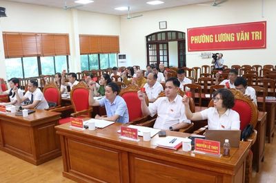 HĐND phường Lương Văn Tri thông qua nghị quyết sắp xếp khối phố năm 2026