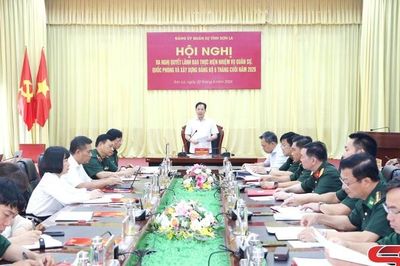 Đảng ủy Quân sự tỉnh ra Nghị quyết lãnh đạo thực hiện nhiệm vụ 6 tháng cuối năm