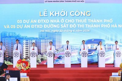 Hà Nội khởi công 3 dự án nhà ở cho thuê quy mô hơn 8.000 căn hộ