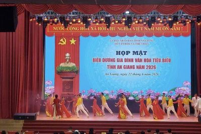An Giang biểu dương 85 gia đình văn hóa tiêu biểu năm 2026