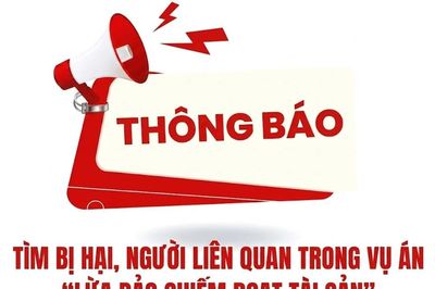 Tìm bị hại liên quan đến Quỹ đầu cơ Đan Nhân