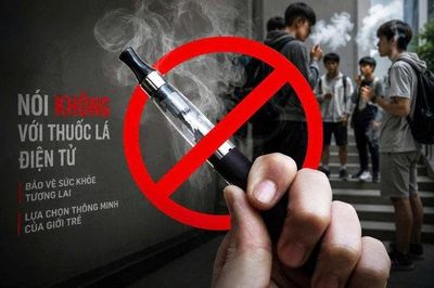 Đưa quy định cấm thuốc lá điện tử vào Luật một cách toàn diện