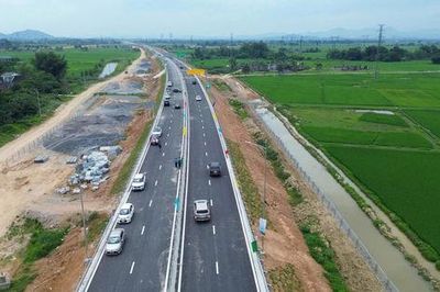 Sẽ thu phí các dự án thành phần cao tốc Bắc-Nam phía Đông từ ngày 15-7