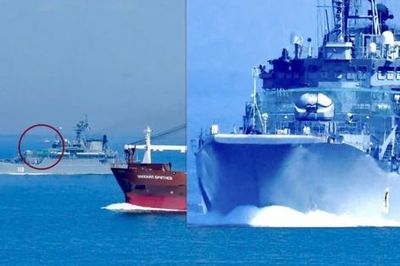 Tàu chiến Nga xuất hiện với lớp giáp lạ đối phó UAV Ukraine