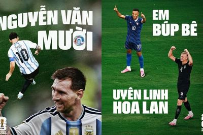 Fanpage FIFA World Cup bất ngờ gọi 'tên tiếng Việt' của Messi, Mbappé và Haaland