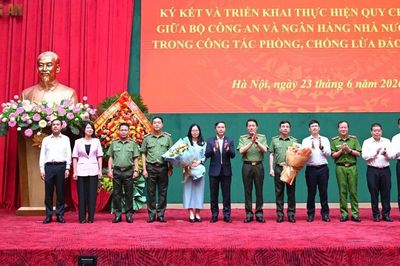 Bộ Công an và Ngân hàng Nhà nước Việt Nam ký Quy chế phối hợp trong công tác phòng, chống lừa đảo trực tuyến