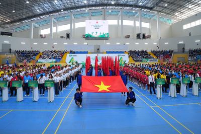 30 đoàn thể thao học sinh tranh tài tại Giải thể thao học sinh phổ thông toàn quốc