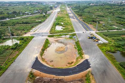 Toàn cảnh gần 60 km đường Vành đai 4 qua Hà Nội