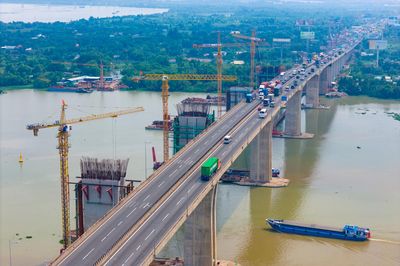 Toàn cảnh cầu Long Thành 2 sau 10 tháng thi công