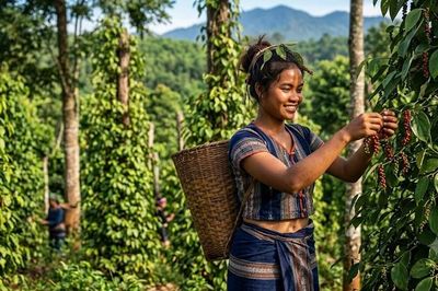 Giá hồ tiêu hôm nay 23.6: Nhiều vùng tăng 500 - 1.000 đồng/kg