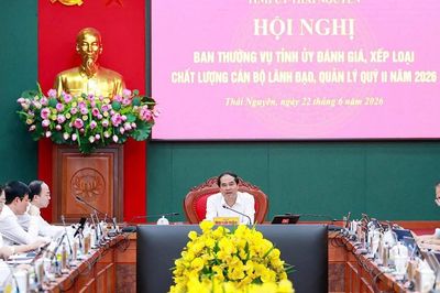 Đánh giá, xếp loại chất lượng cán bộ lãnh đạo, quản lý quý II/2026