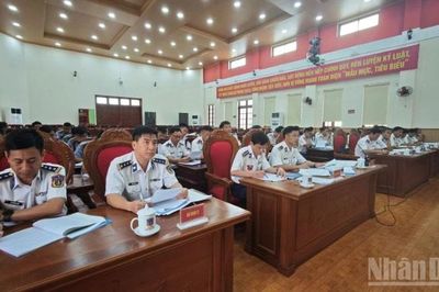 Bộ Tư lệnh Vùng Cảnh sát biển 2 sơ kết hoạt động công tác Đảng, công tác chính trị 6 tháng đầu năm 2026