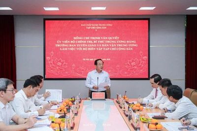 Xây dựng Tạp chí Cộng sản trở thành cơ quan lý luận chính trị hiện đại và có sức lan tỏa