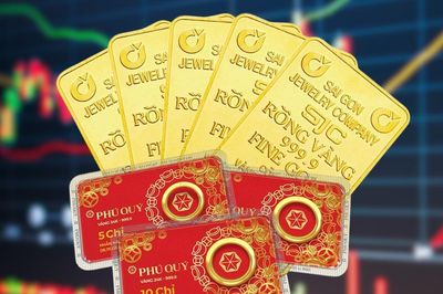 Giá vàng hôm nay (23-6): Tăng mạnh cùng đà đi lên của vàng thế giới