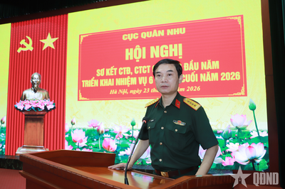Cục Quân nhu phát huy hiệu quả công tác Đảng, công tác chính trị trong thực hiện nhiệm vụ