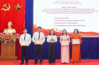 Ngũ Hành Sơn thu ngân sách hơn 891 tỷ đồng, vận hành hiệu quả mô hình chính quyền địa phương 2 cấp