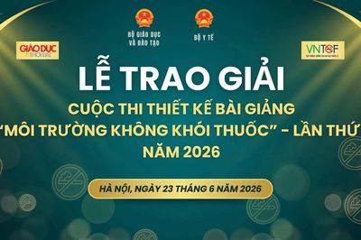 Trao giải Cuộc thi thiết kế bài giảng về Môi trường không khói thuốc lần thứ hai