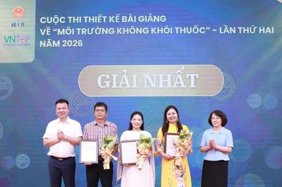 Trao giải Cuộc thi thiết kế bài giảng về Môi trường không khói thuốc lần thứ hai