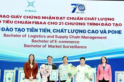 21 chương trình đào tạo của Đại học Kinh tế Quốc dân đạt chuẩn FIBAA