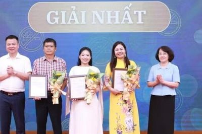 Trao giải Cuộc thi thiết kế bài giảng về 'Môi trường không khói thuốc' lần thứ hai