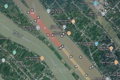 Lắp camera giám sát khai thác 2 mỏ cát trên sông Hậu