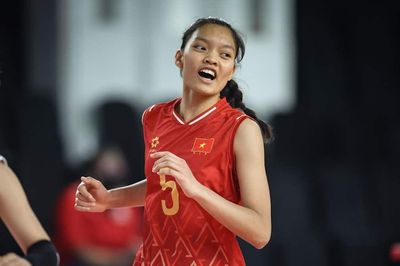 U18 bóng chuyền nữ Việt Nam thắng tưng bừng ở giải Đông Nam Á