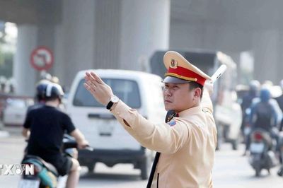 Hà Nội: Phân luồng giao thông phục vụ Đại hội Đoàn toàn quốc lần thứ XIII