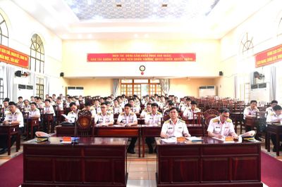 Quân chủng Hải quân kiểm tra công tác huấn luyện cán bộ tại Lữ đoàn 125