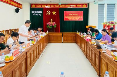 Đoàn khảo sát của Quốc hội làm việc với Sở Nội vụ về thực hiện chính sách, pháp luật lĩnh vực văn hóa - xã hội