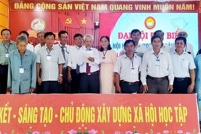Ông Võ Văn Tuân được bầu giữ chức Chủ tịch Hội Khuyến học xã Khánh Bình
