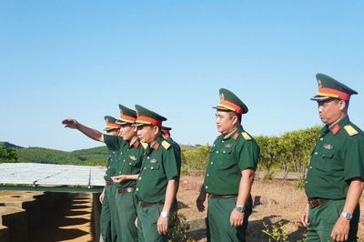 Kiểm tra công tác chuẩn bị diễn tập khu vực phòng thủ tại các địa phương