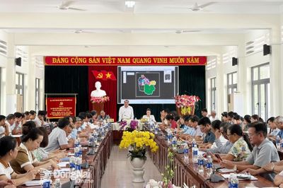 Đồng Nai: Nhiều xã, phường lấy ý kiến về dự thảo đề án sắp xếp, tổ chức lại thôn, ấp, khu phố