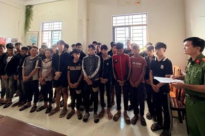 Gia Lai: Khởi tố 17 đối tượng mang hung khí đi gây rối