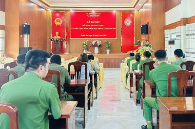 Xã Khánh Sơn ra mắt mô hình 'Trạm hy vọng'