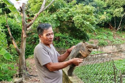 Ông Bắt làm giàu trên đất quê
