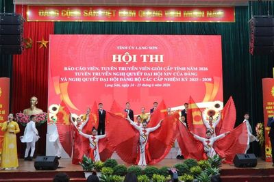 Tổng duyệt chương trình hội thi báo cáo viên, tuyên truyền viên giỏi cấp tỉnh năm 2026