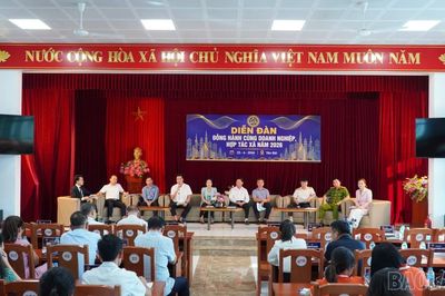 Diễn đàn 'Đồng hành cùng doanh nghiệp, hợp tác xã năm 2026'