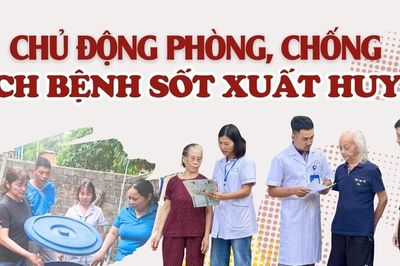 Chủ động phòng, chống dịch bệnh sốt xuất huyết