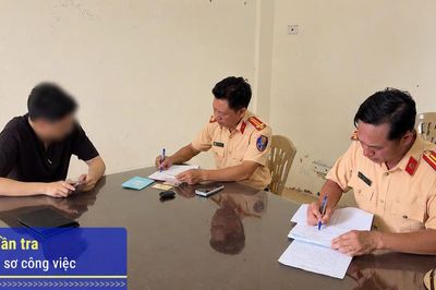 Thanh Hóa xử lý tài xế dán băng keo thay đổi biển số xe để né phạt nguội