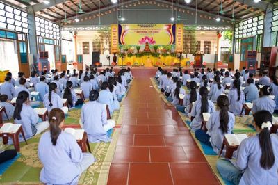 Phú Thọ: Khóa sinh hoạt Phật pháp mùa hè tại chùa Linh Quang