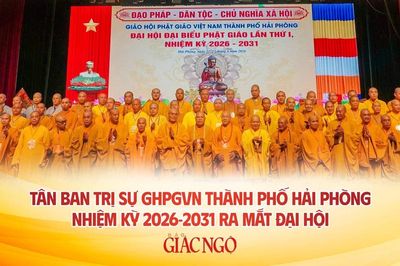 Danh sách và chức danh Ban Thường trực Ban Trị sự GHPGVN TP.Hải Phòng nhiệm kỳ 2026-2031 vừa được suy cử