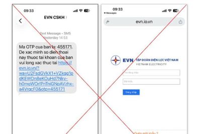 EVN cảnh báo thủ đoạn lừa đảo mới bằng tin nhắn OTP giả mạo