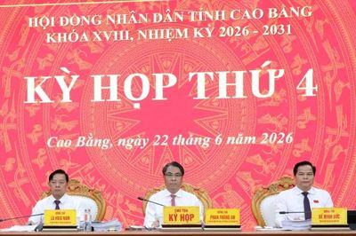 Kỳ họp thứ Tư, HĐND tỉnh Cao Bằng khóa XVIII: Bảo đảm hoàn thành cao nhất các mục tiêu, chỉ tiêu đã đề ra