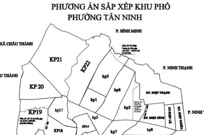Tây Ninh: Sắp xếp giảm hơn 500 ấp, khu phố