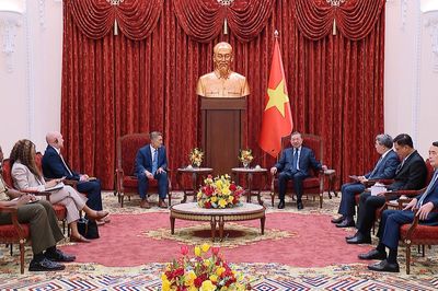 Tổng Bí thư, Chủ tịch nước Tô Lâm tiếp Quyền Bộ trưởng Hải quân Hoa Kỳ