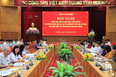 Nghiên cứu, học tập và triển khai các chỉ thị, nghị quyết của Trung ương, của tỉnh mới ban hành (đợt II/2026)