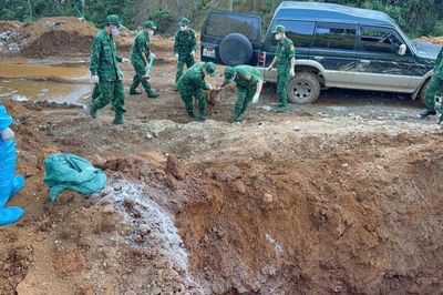 Tiêu hủy 540 kg thịt lợn nhập lậu trái phép qua biên giới