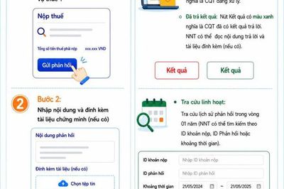 Infographic: Cục Thuế hướng dẫn người nộp gửi và theo dõi phản hồi nghĩa vụ thuế trên eTax Mobile