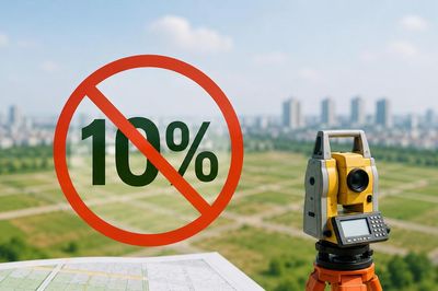 Bỏ quy định dành 10% nguồn thu từ đất đai cho đo đạc, cấp giấy chứng nhận
