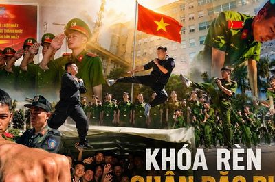 Khóa rèn quân đặc biệt của những 'lá chắn thép' Cảnh sát cơ động, CATP Hà Nội